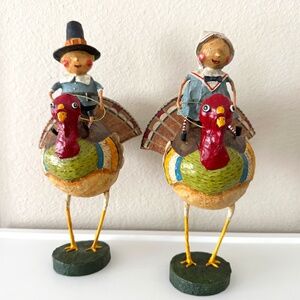 Tom and Goodie on Gobblers by Lori Mitchell